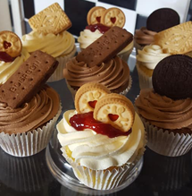 Biscuit cupcakes